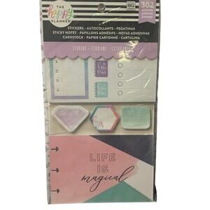NIP MAMBI The Happy Planner stickers cardstock sticky notes PLMP-27 302 pieces